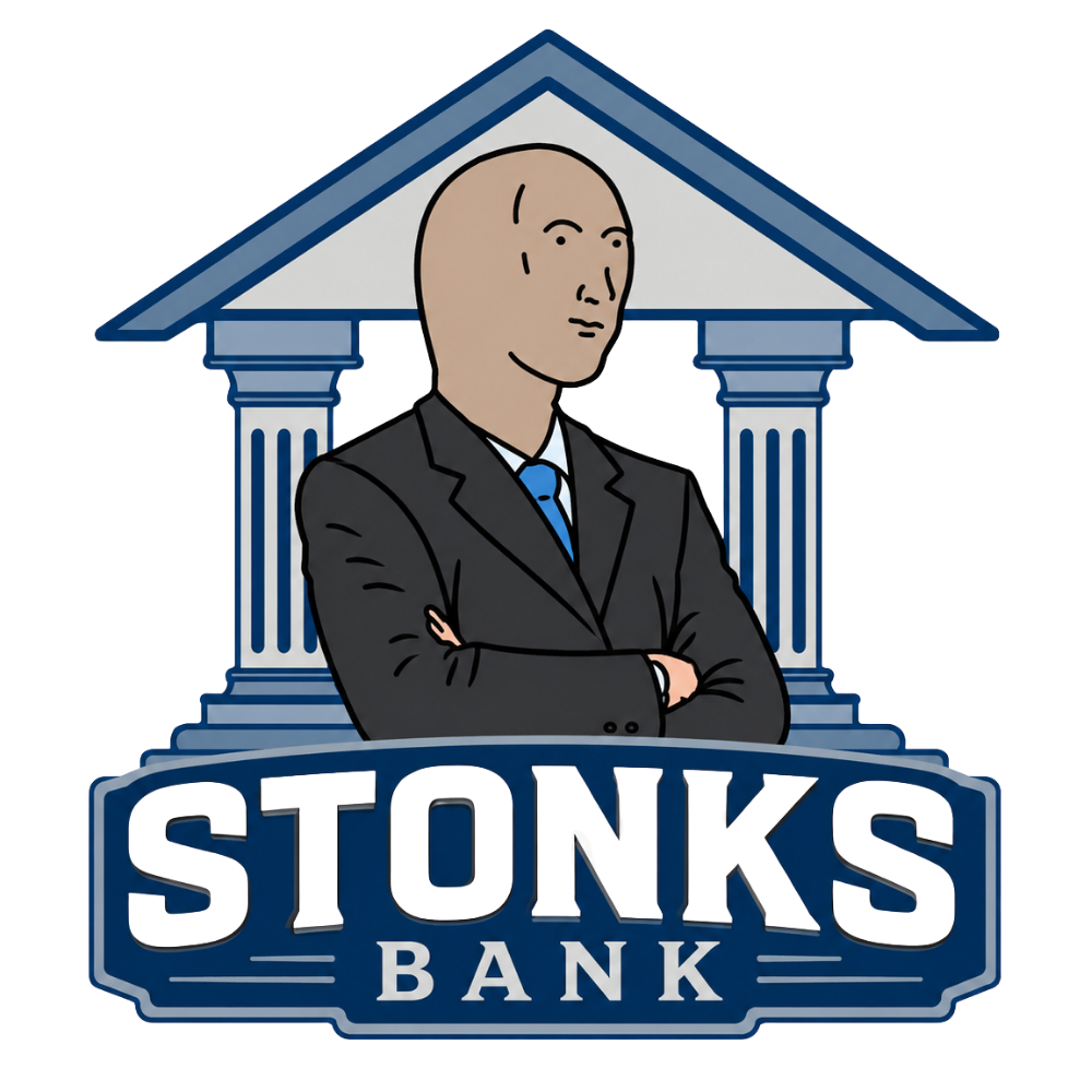 STONKS BANK logo